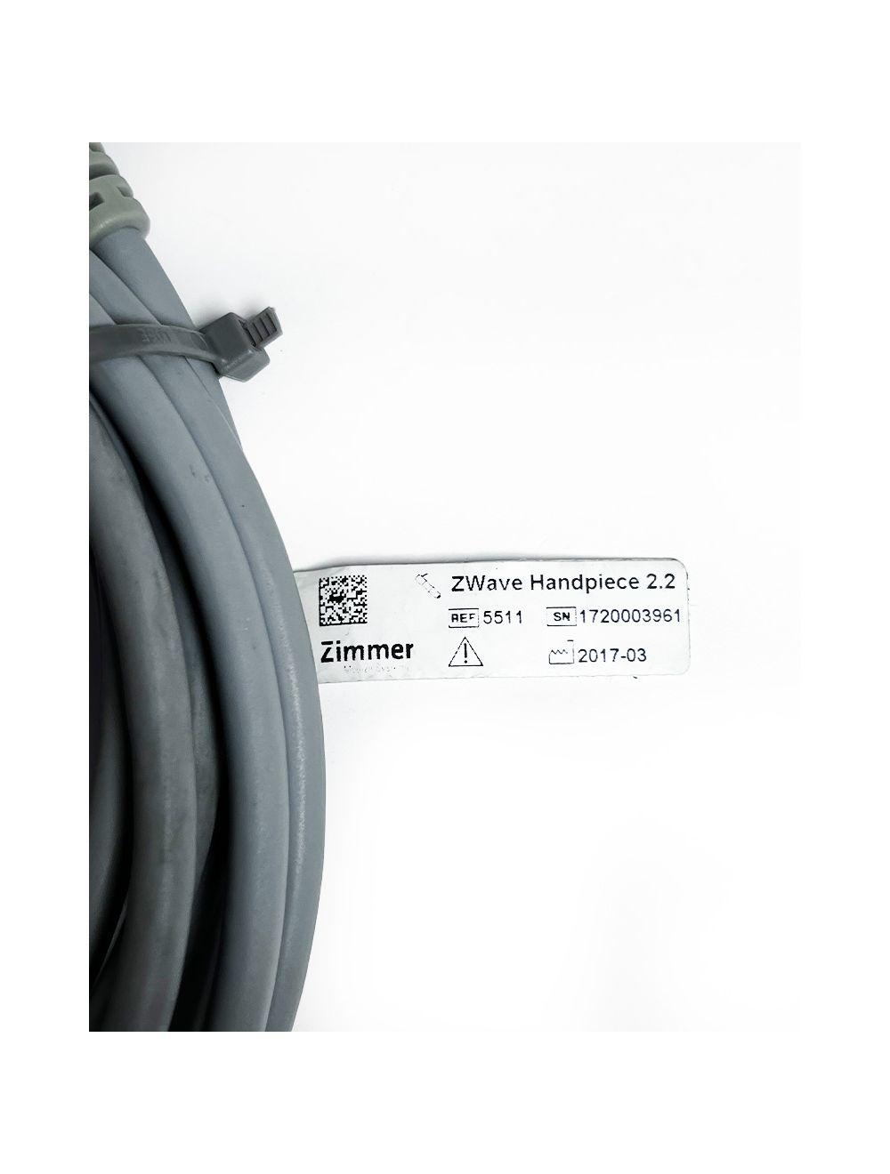 2015 Zimmer ZWave 2.2 Radial Shockwave Body Contouring Handpiece 3,933,505 PULSES