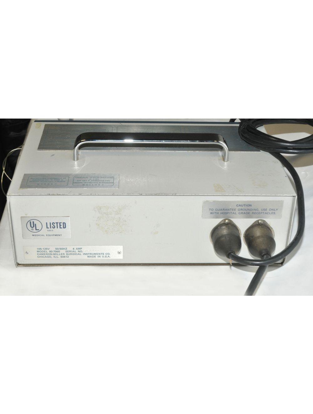 Cameron Miller Coagulator Model 80-7960 Surgical Electrosurgical Generator Parts