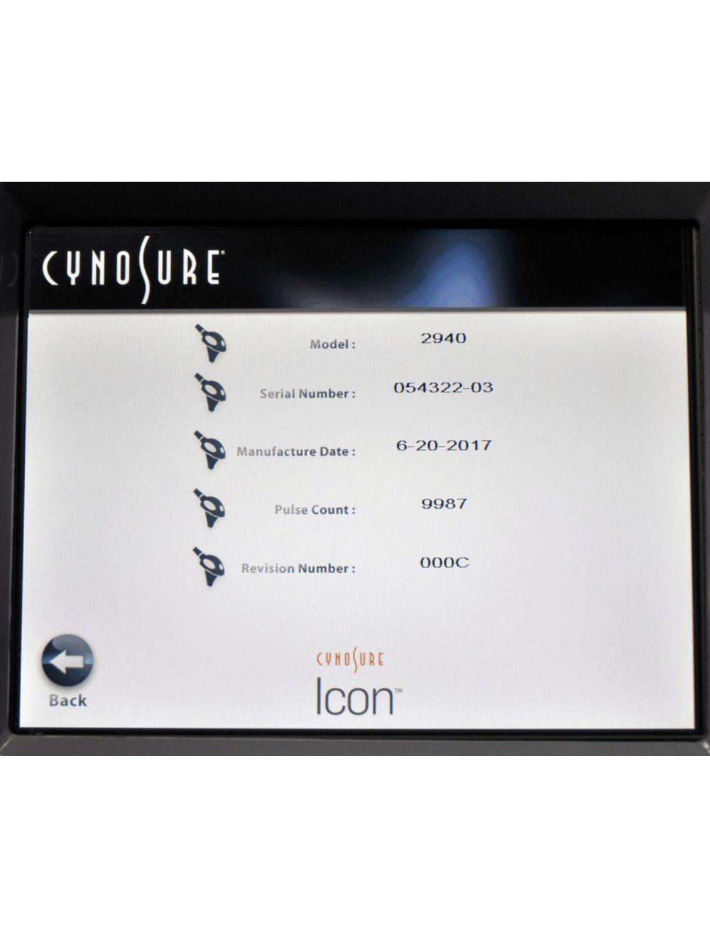 2017 Cynosure Palomar Icon 2940 Fractional Erbium Laser Handpiece 10K SHOTS TIPS