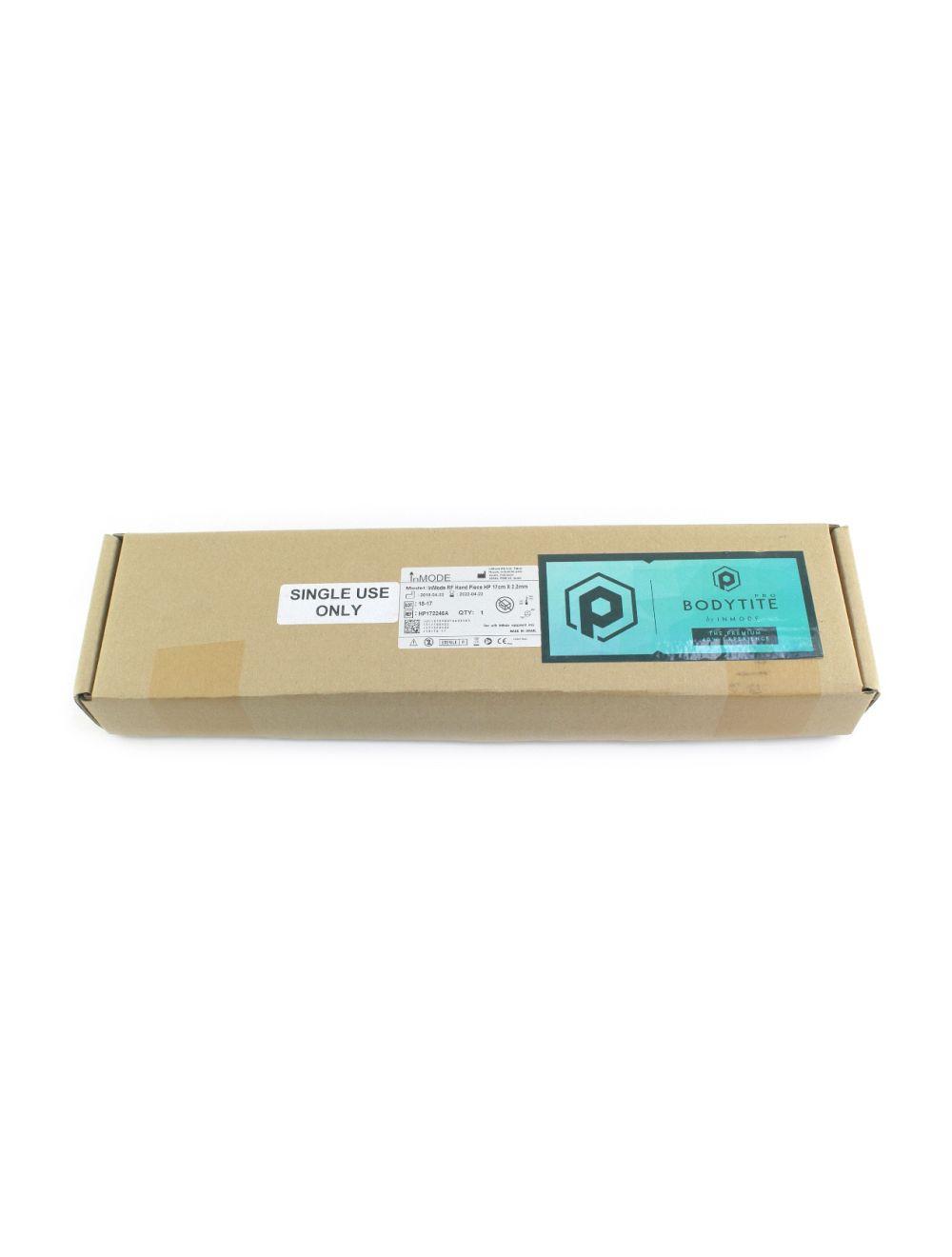 Inmode BodyTite Dual Sensor Applicator RF Hand Piece 40W 17cmx2.2mm HP172246A