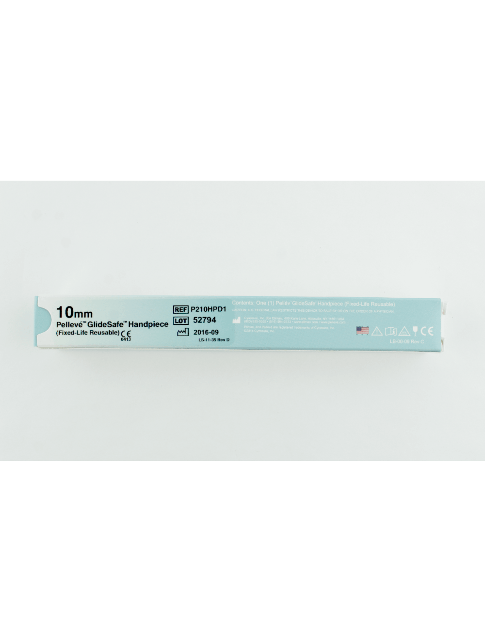 2016 Ellman Pelleve GlideSafe Handpiece 10 mm New P210HPD1