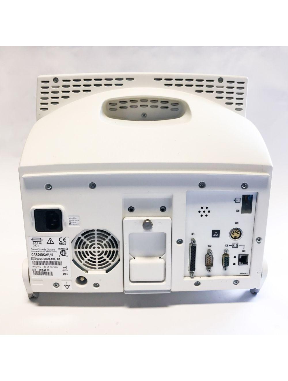 2005 Datex-Ohmeda Cardiocap/5 Patient Monitoring System - 6051-000-0164..01