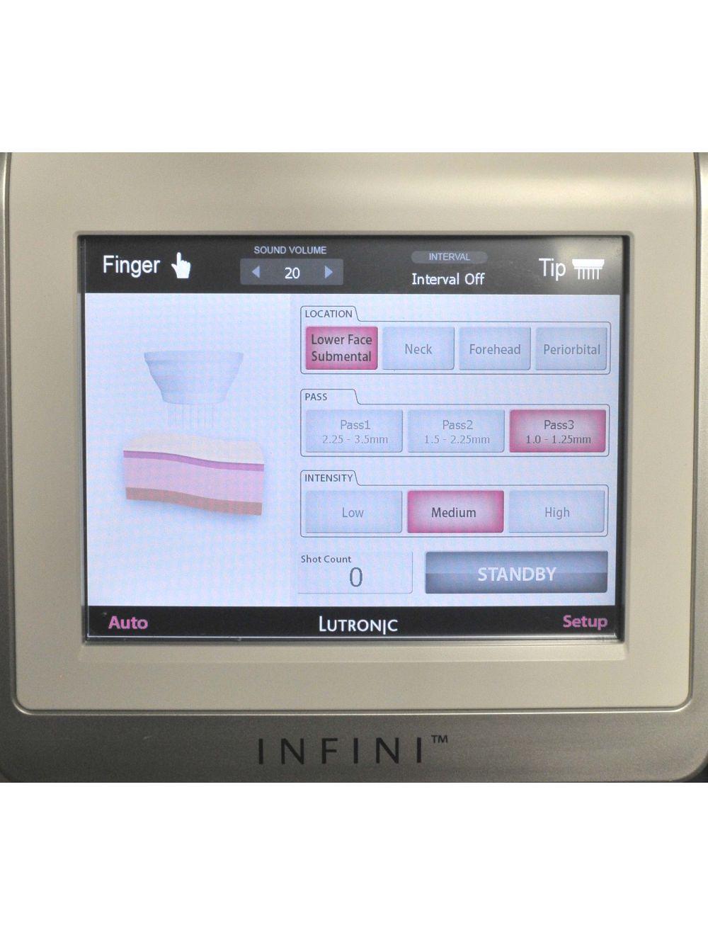 2014 INFINI by Lutronic High Intensity Focused Microneedling Radio Frequency