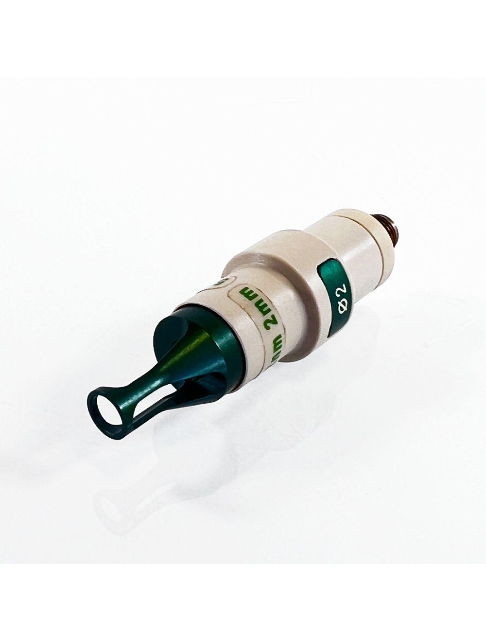 Alma Harmony XL Laser Nd YAG 532nm 2mm Green Q-Switched Focus Lens Handpiece Tip