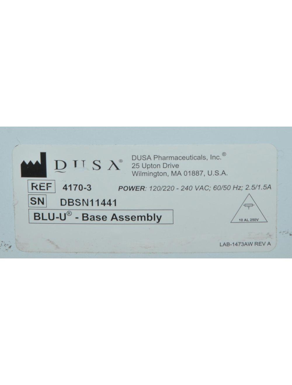 DUSA Pharmaceuticals Blue Light BLU-U Photodynamic Light Therapy Acne 4170