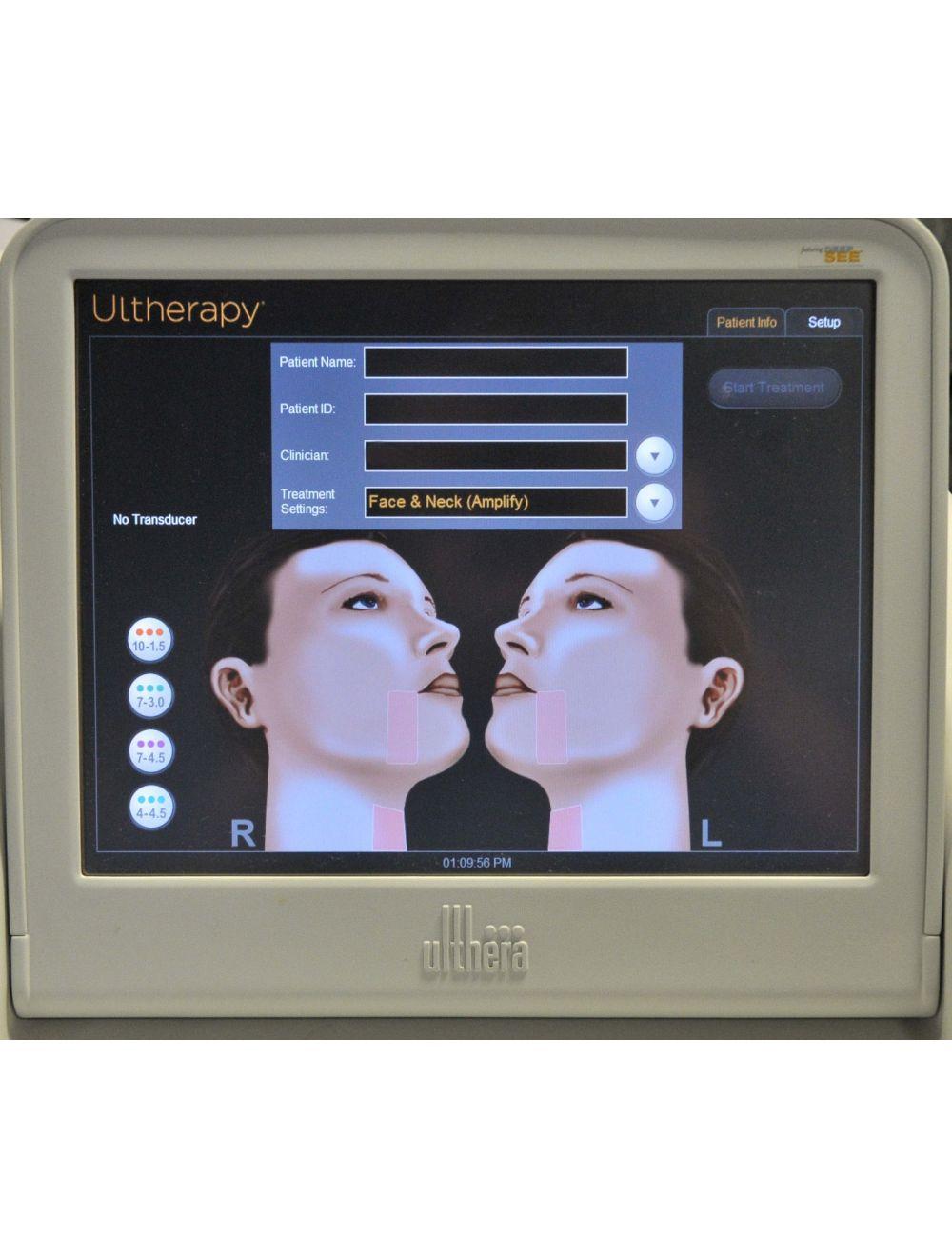 2011 Ulthera Ultherapy Non Invasive Ultrasound Therapy Neck Face Merz Aesthetics