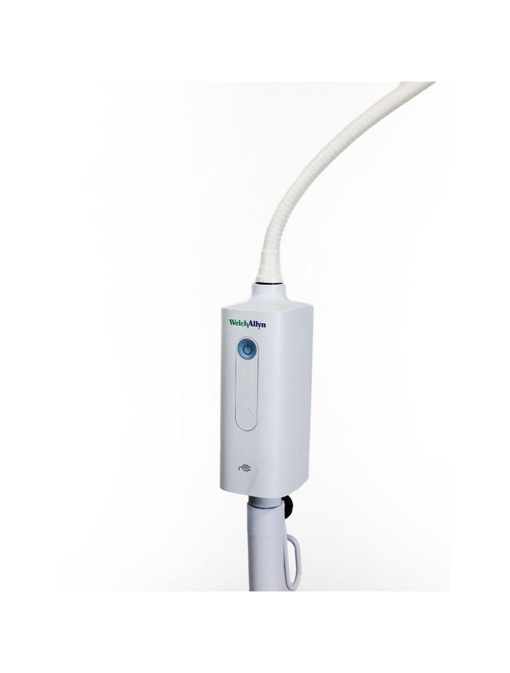 Welch Allyn GS300 General Exam Light LED Green Series Rolling White Mobile Stand