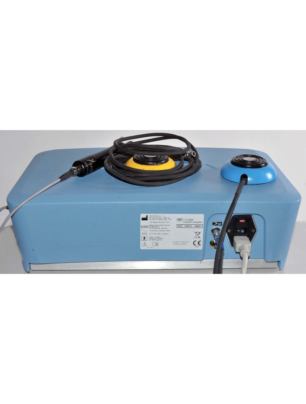 Vaser Amplifier 2.0 w/ Handpiece Cannulae Sound Surgical Cannula &amp; FootSwitch Amp