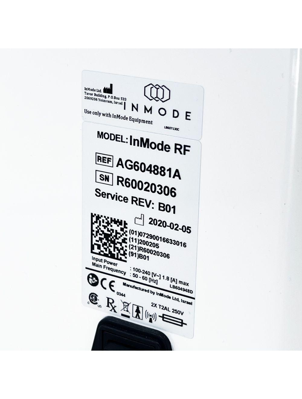 2020 InMode Embrace RF Face Neck Skin Tightening System AG604881A Accutite
