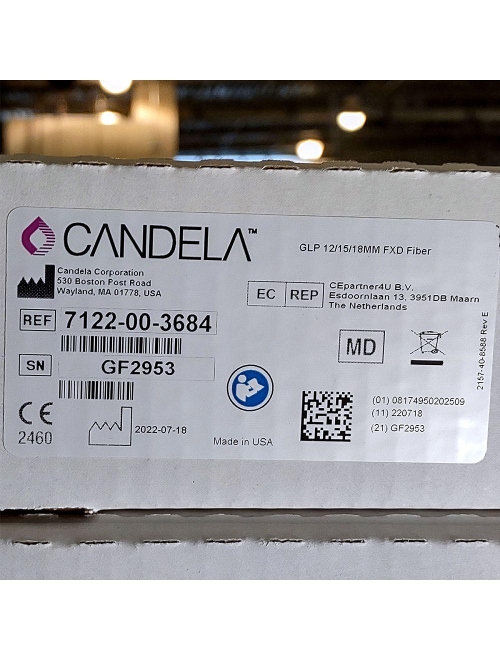 Candela GentleLase Plus Fiber Assembly 12/15/18mm Factory NEW 7122-00-3684 (GF2953)