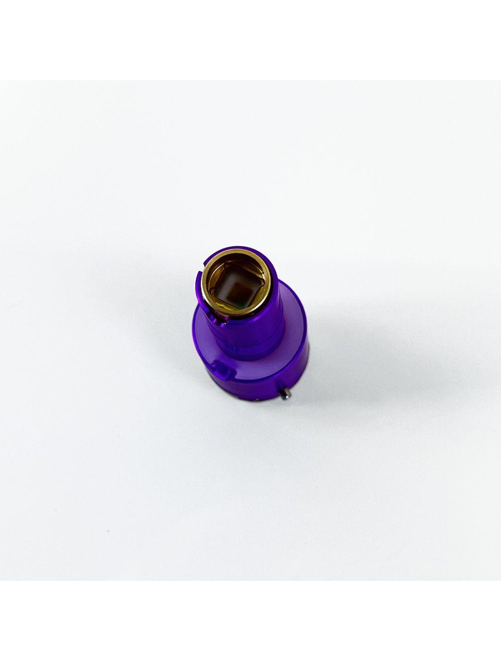 Palomar StarLux 500 Laser 2940nm Handpiece Lens Tip 096169-23 6x6FL Purple Optic image 4