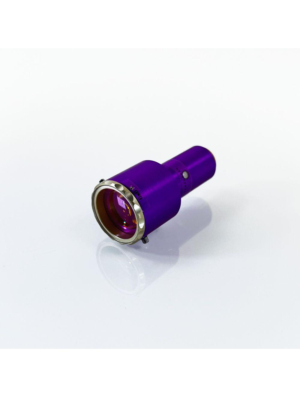 Palomar StarLux 500 Laser 2940nm Handpiece Lens Tip 096169-23 6x6FL Purple Optic image 1