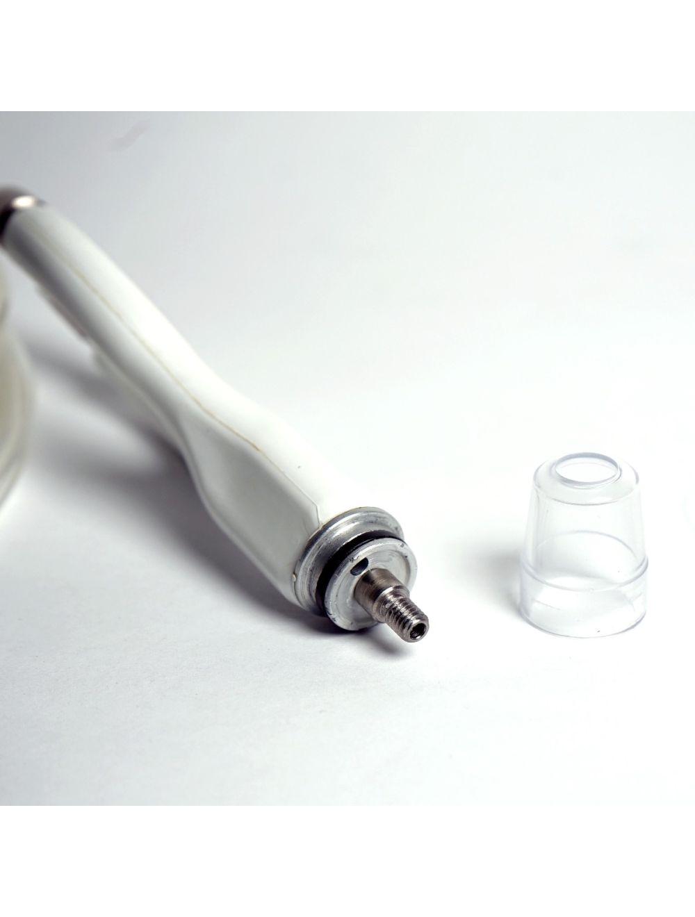 Envy Medical SilkPeel Pore Clarifying "Y" White Hand Piece A0170 w/Clear Tubing image 3