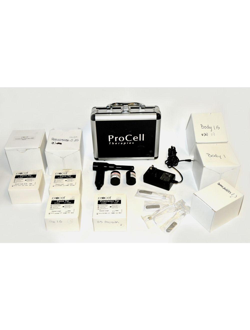 ProCell Therapies MicroNeedling Pen Skin Rejuvenation MicroChanneling w/Tips image 1