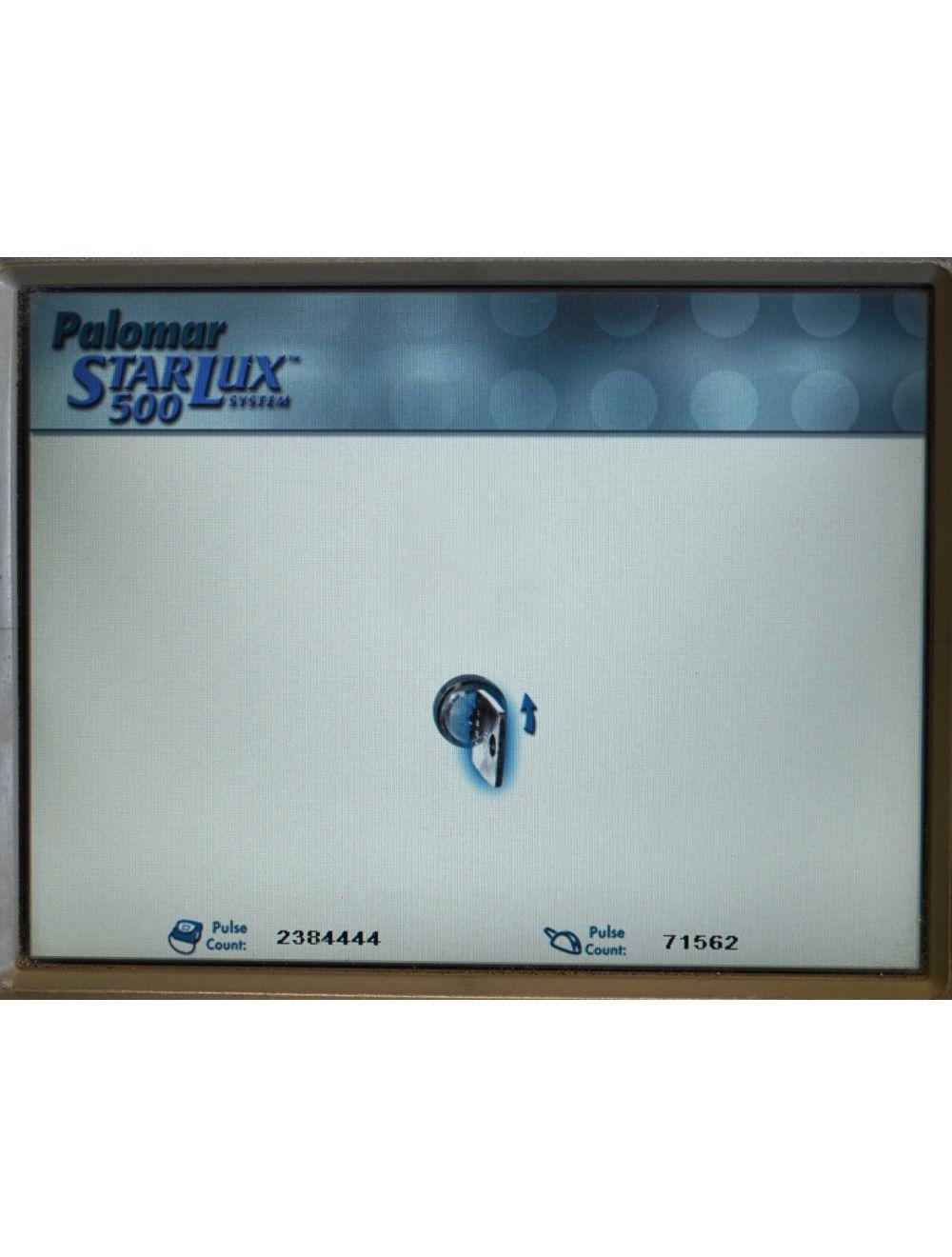 2008 Palomar StarLux 500 Laser LuxRs IPL Hair Removal Handpiece Lux Rs 72K Shots image 6