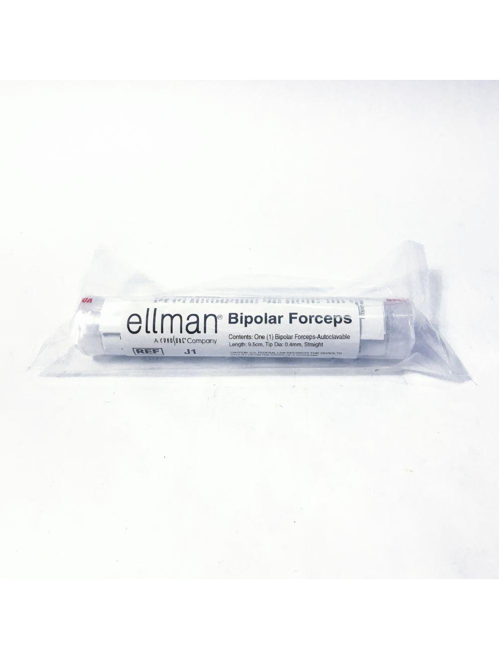 Cynosure Ellman BIPOLAR FORCEPS J1 *SEALED NEW* Stainless Autoclavable Straight image 1