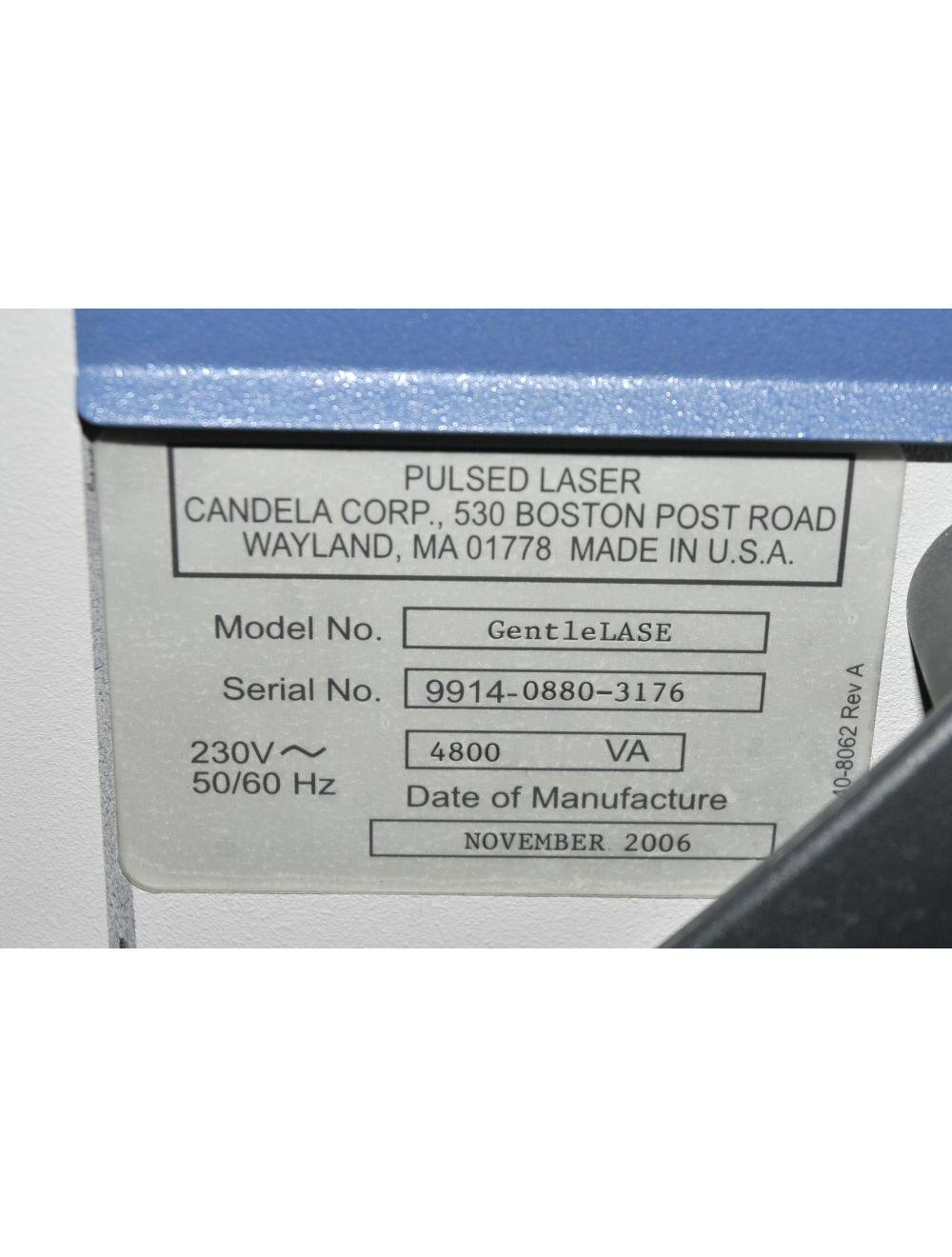 2006 Candela MINI GL GentleLASE Pulsed Laser Alexandrite MGL 755nm Gentle Lase image 12